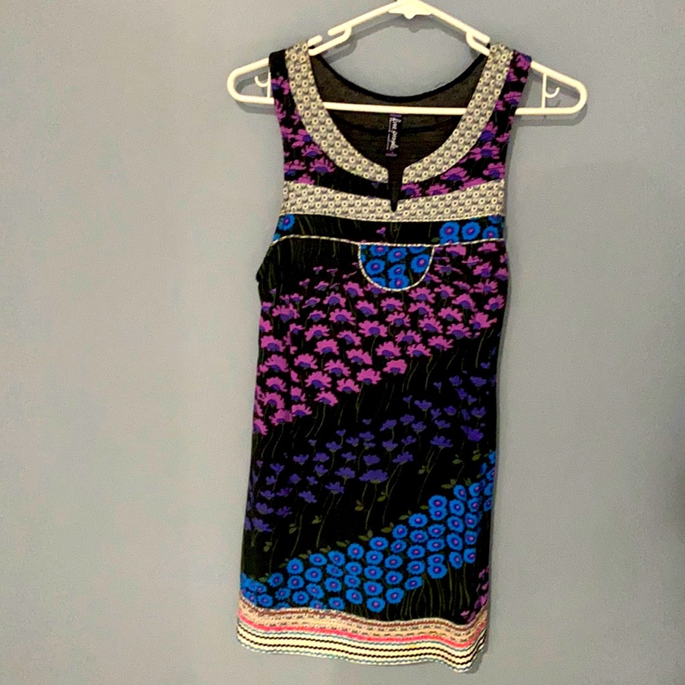 Free People multi color dress